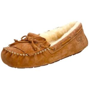 Ugg Pre-Owned Womens Mandie Slippers Chestnut Sz 8(runs small like women’s Sz 7)